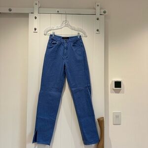 Lioness Blue Straight-Leg Pants